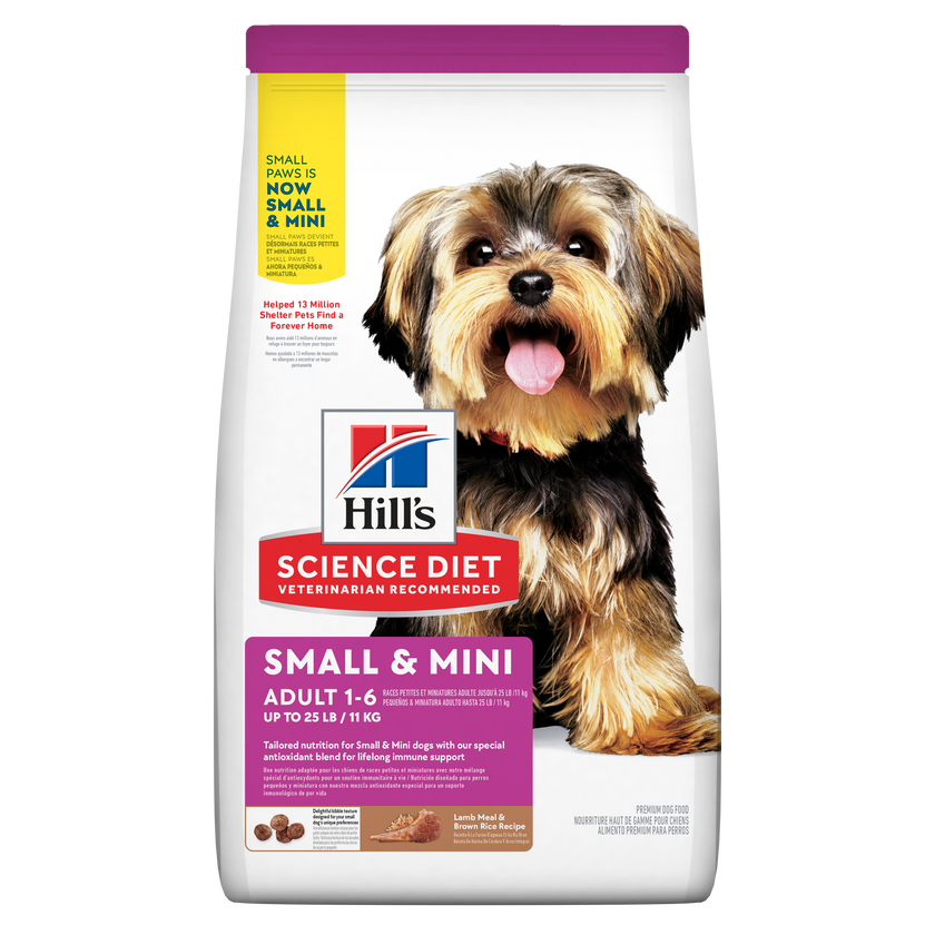 SD PERRO ADULTO CORDERO Y ARROZ SMALL & MINI 7 KG
