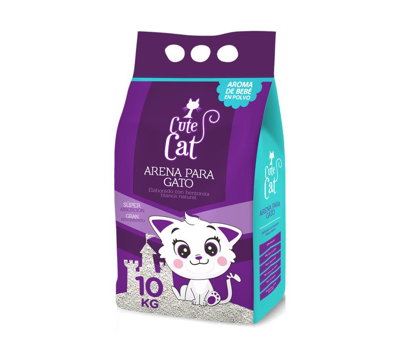 CUTE CAT BOLSA DE ARENA 10 KG