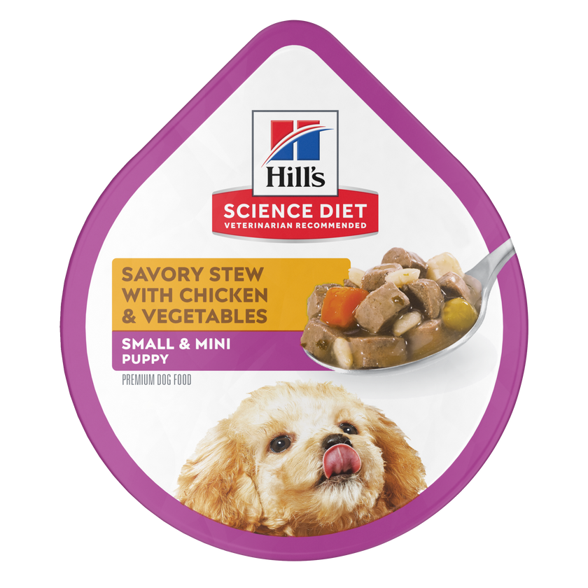 SD PERRO CACHORRO SMALL & MINI ESTOFADO POLLO & VEG (99G)