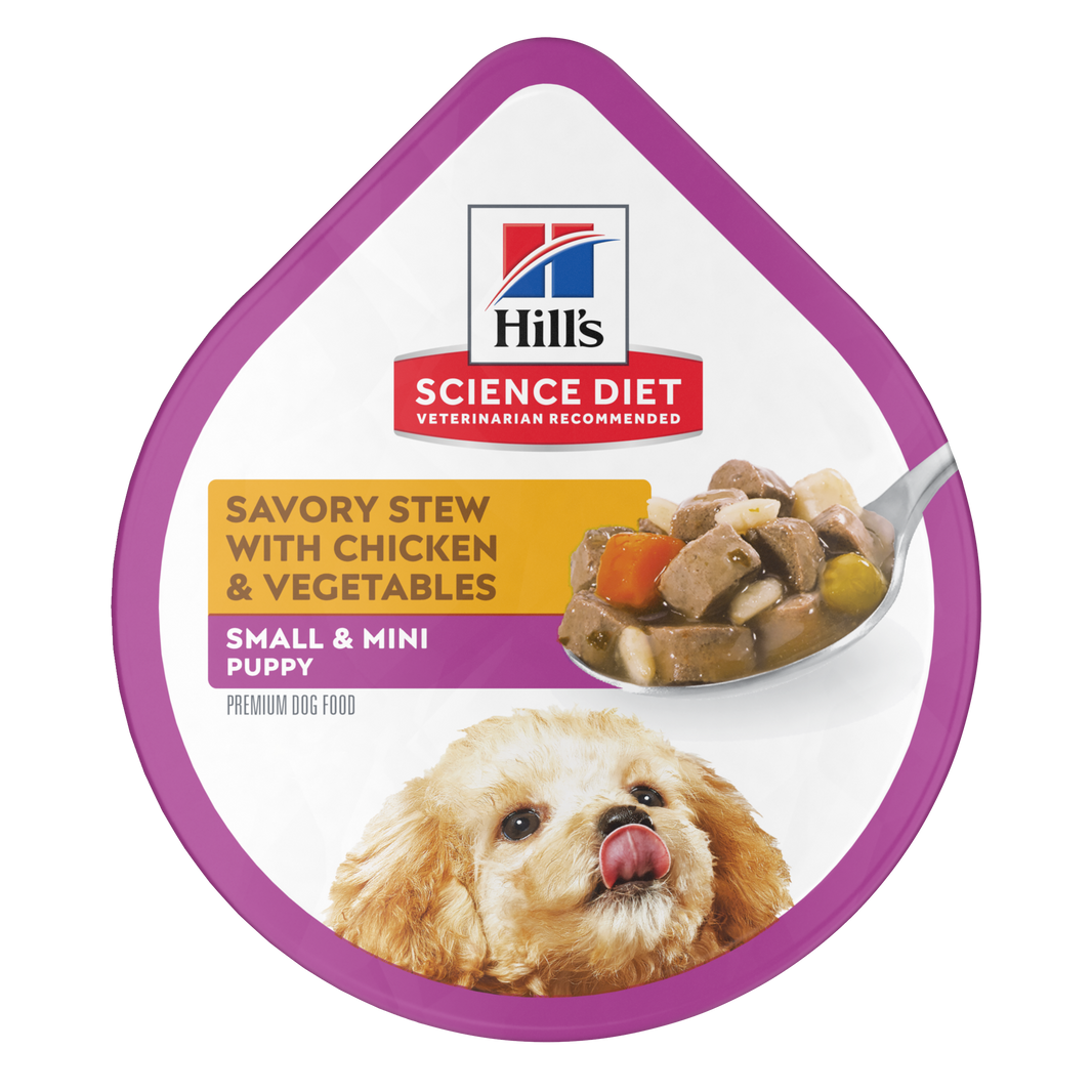 SD PERRO CACHORRO SMALL & MINI ESTOFADO POLLO & VEG (99G)