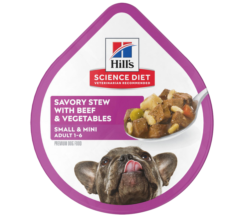 SD PERRO ADULTO SMALL & MINI ESTOFADO CARNE & VEG (99G)