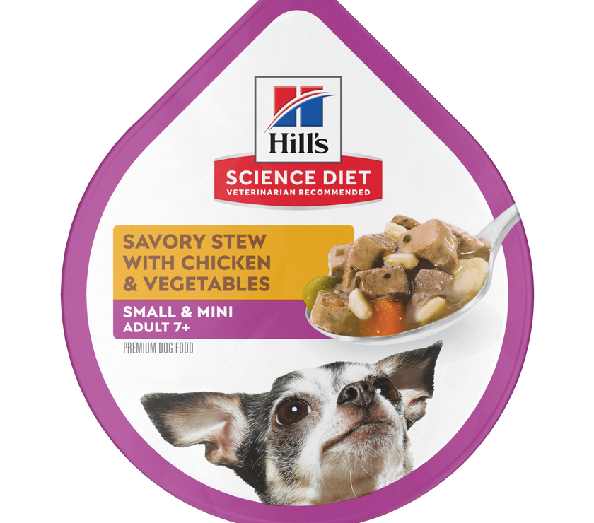 SD PERRO ADULTO 7+ SMALL & MINI ESTOFADO POLLO & VEG (99G)