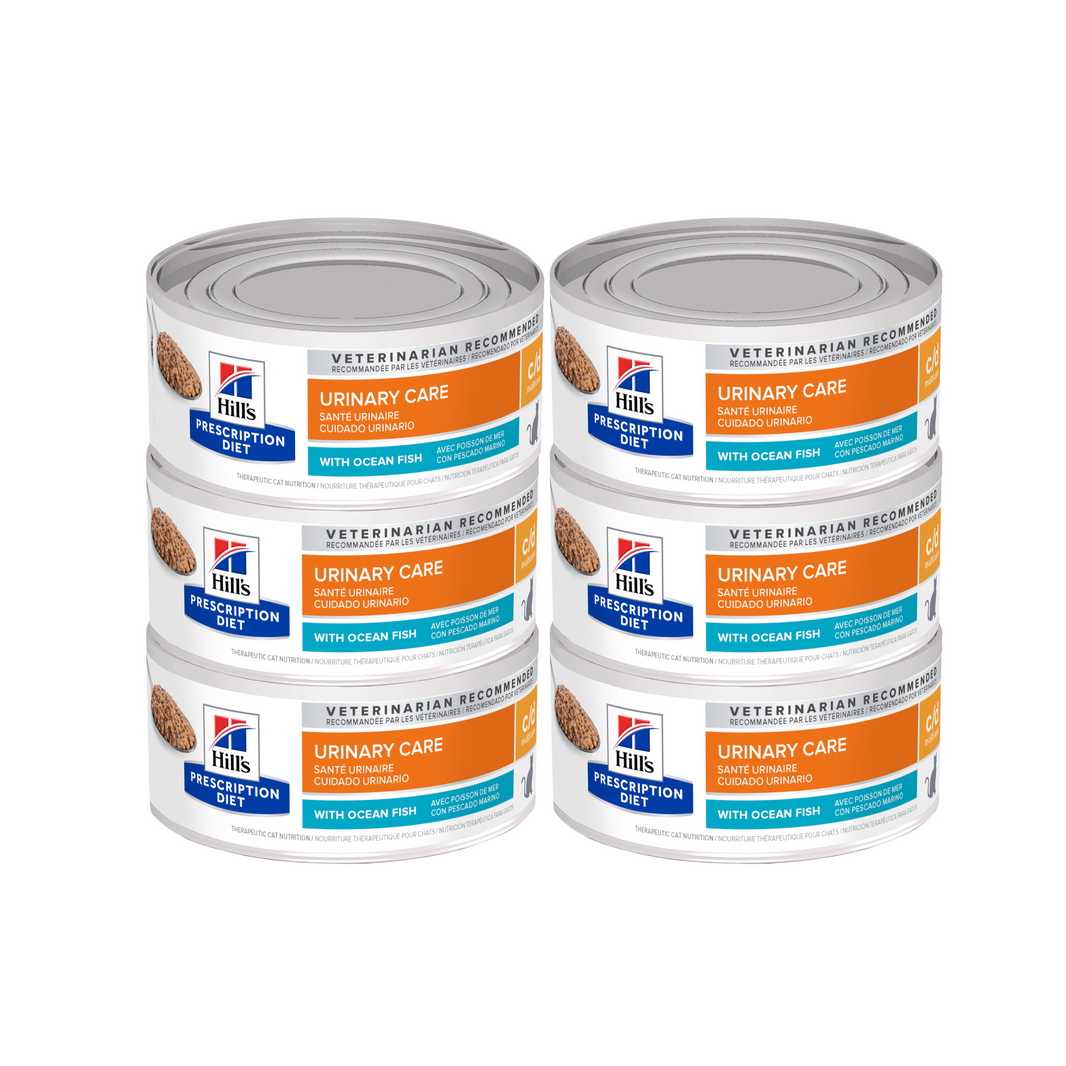 PD FELINE C/D MULTICARE OCEAN FISH 5.5 OZ SIXPACK