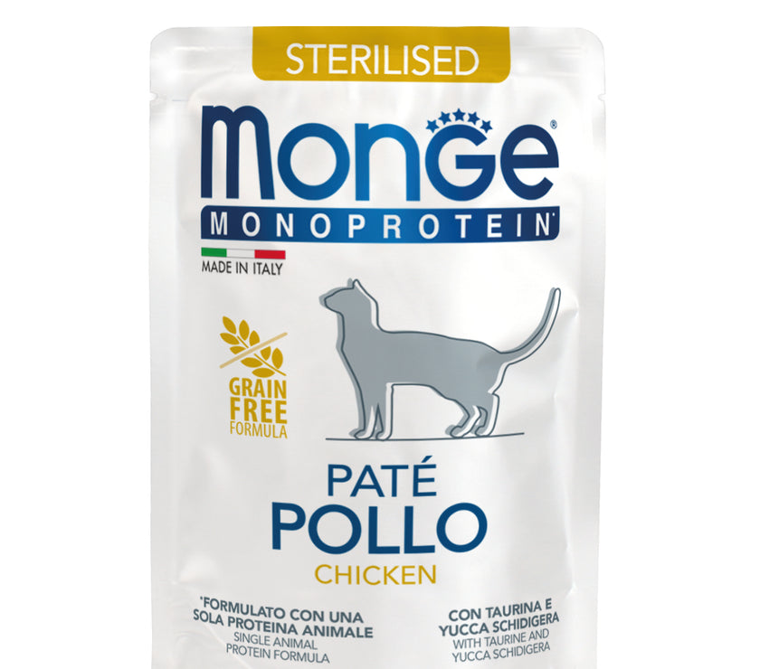 ADULTO MONOPROTEINA ESTERILIZADO POLLO